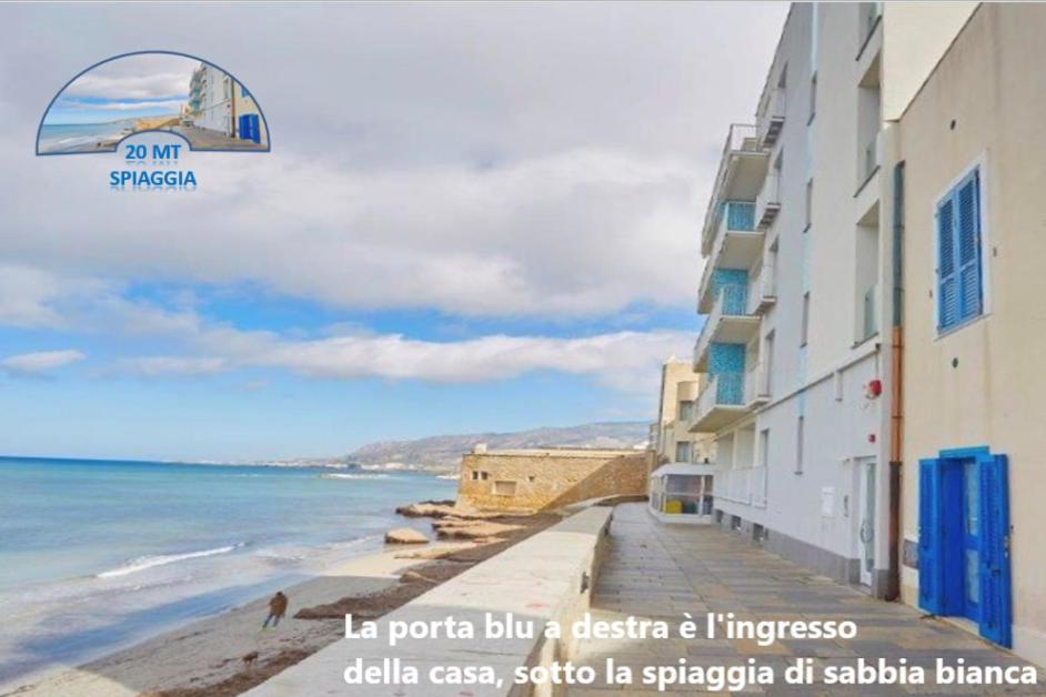Be Mediterraneo, In Centro Sul Mare - In The Center Beach Front - 80 Mq Trapani Ngoại thất bức ảnh