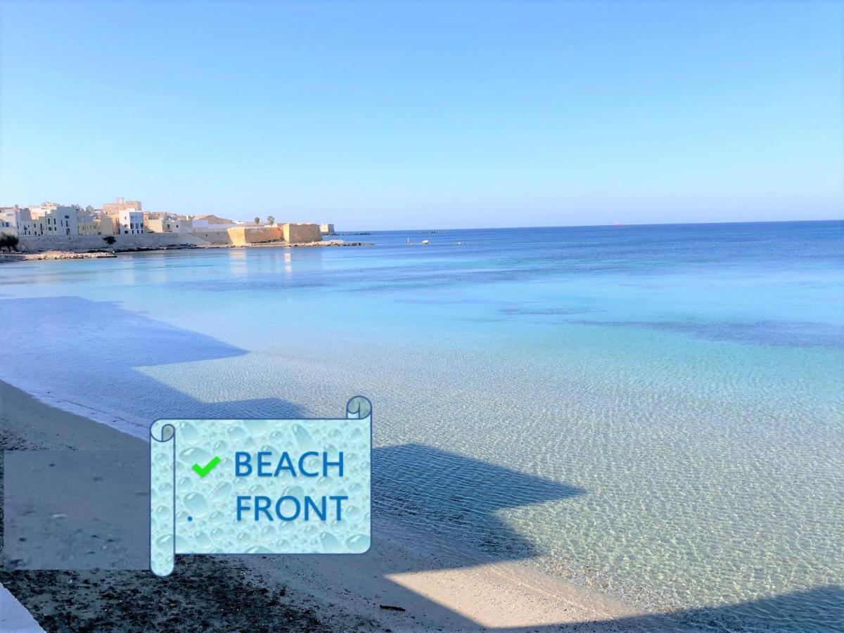 Be Mediterraneo, In Centro Sul Mare - In The Center Beach Front - 80 Mq Trapani Ngoại thất bức ảnh