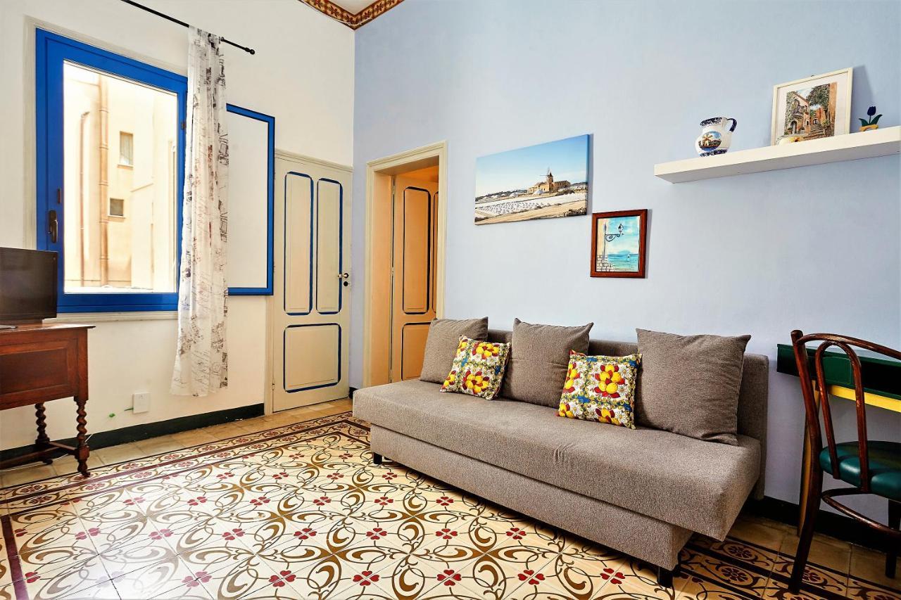 Be Mediterraneo, In Centro Sul Mare - In The Center Beach Front - 80 Mq Trapani Ngoại thất bức ảnh